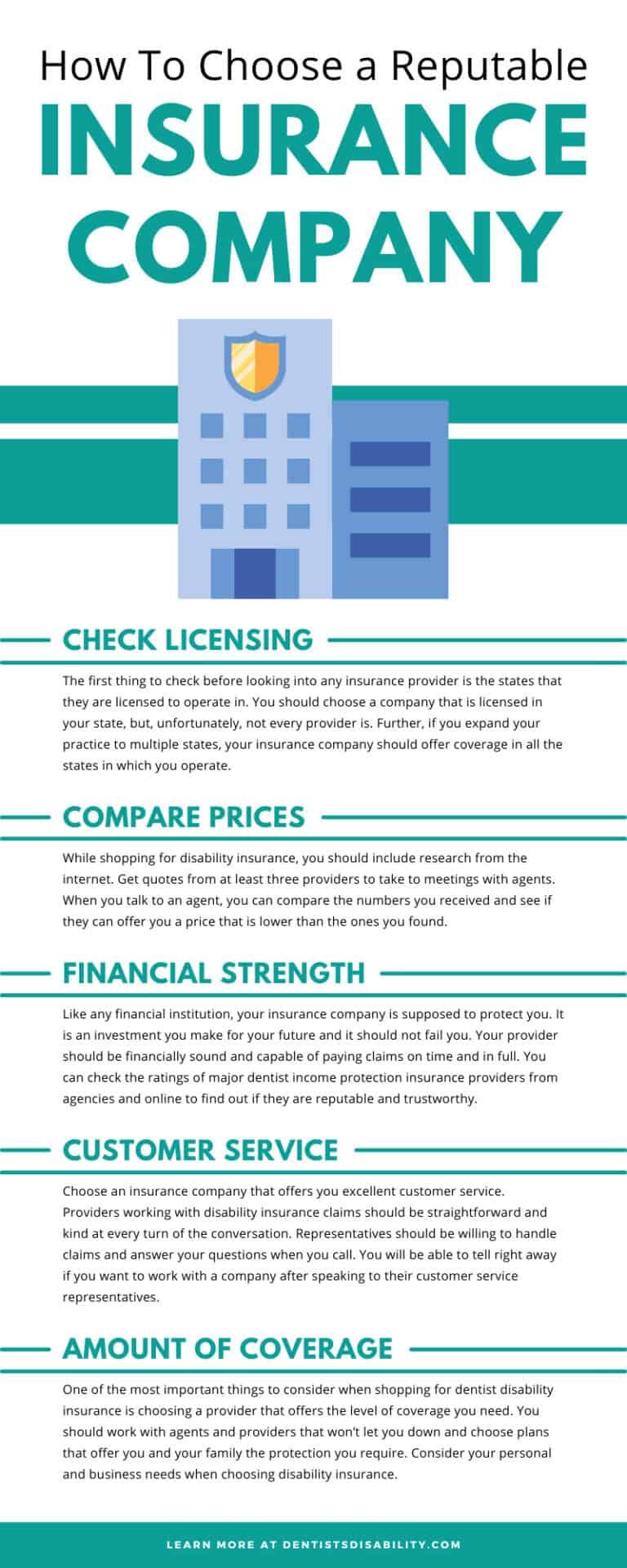 How To Choose a Reputable Insurance Company